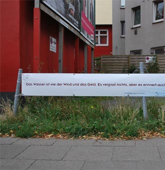 Banner in Eimsbuettel